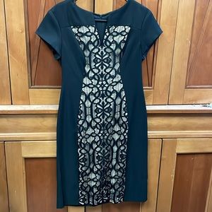 Designer short sleeve dress